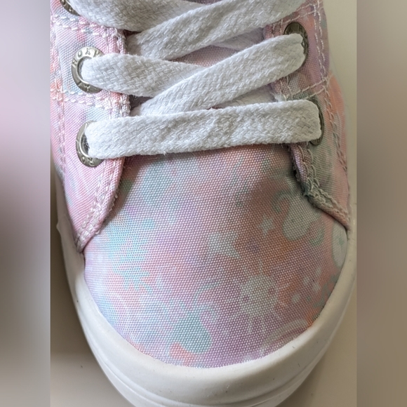 ROXY, Kids' Bayshore Plus LX Slip On Sneaker, Lavender Multi, Size 12 - Picture 5 of 9